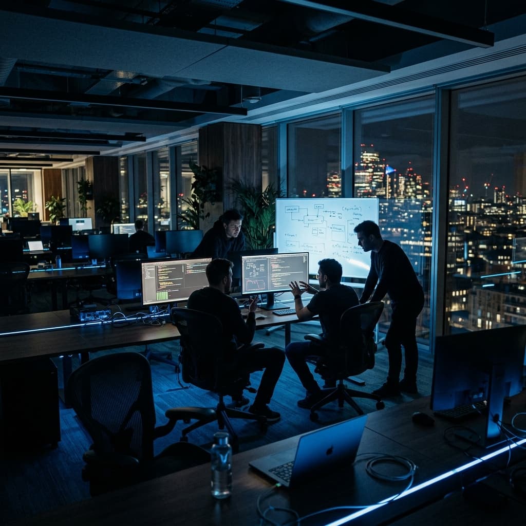 Modern software engineering office